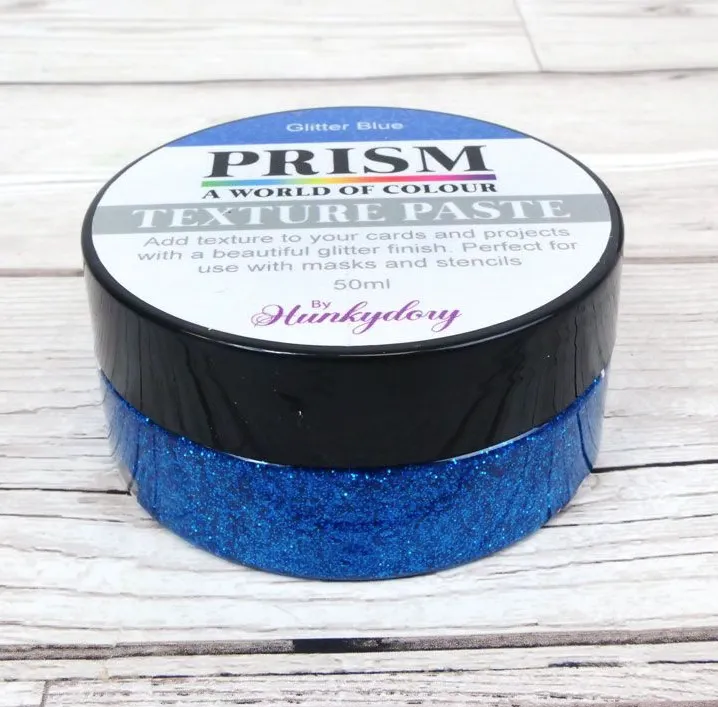 Glitter Blue Texture Paste